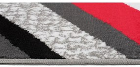 Kusový koberec PP Rico sivočervený 200x300cm