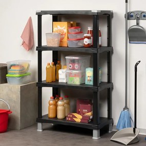 BAMA Regál FUTURO, čierny