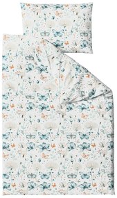 Krepové obliečky do postieľky Renforcé ELIVINE biele Rozmer obliečky: 45 x 65 cm | 90 x 140 cm