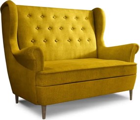 Žltá pohovka 150 cm Aros – ELTAP