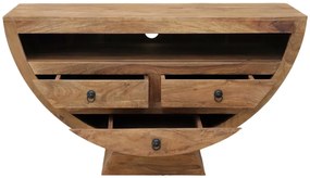 furniture-nabytek.cz - Televízny stolík masív palisander 120x65x45