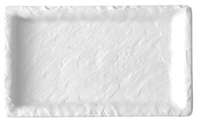Podnos biely malý 16,8 x 9,8 cm - Elements Melamin (Flow) - 593172