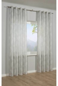 Svetlosivý záves zo žakára 140x245 cm Gingko – Sehlbach