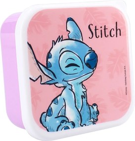 Desiatové boxy Lilo &amp; Stitch - motív Aloha – sada 3 ks