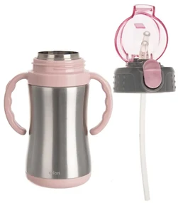 Svetloružová antikoro detská fľaša 330 ml - Orion