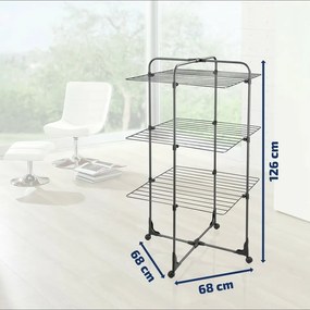 Leifheit Sušiak na bielizeň Classic Tower 270 BLACK​