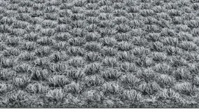 Koberce Breno Metrážny koberec REWIND 900 Braille 2241, šíře role 400 cm, sivá