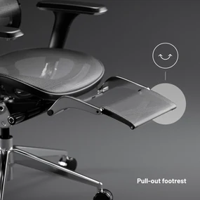 Kancelárska ergonomická stolička Diablo V-Master, čierno-šedá