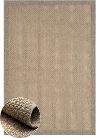 My Flair, Kusový koberec Pine braun – na von aj na doma, 80x150, hnedá, chodba / predsieň