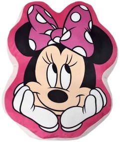 Tvarovaný 3D vankúš s tvárou Minnie Mouse - Disney