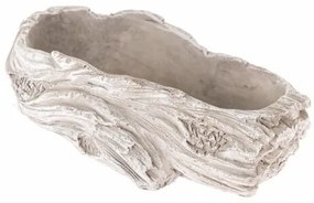 Kvetináč Koreň stromu, béžová, 20 x 8 x 10,5 cm