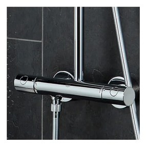 GROHE Euphoria System 180 - Sprchový systém s termostatom na stenu, chróm 27296001