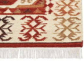 Vlnený kelímový koberec 200 x 300 cm viacfarebný VOSKEVAZ Beliani