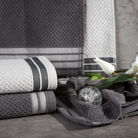 FROTÉ UTERÁK MADLEN SADA 6KS 30X50 CM TMAVOZELENÁ
