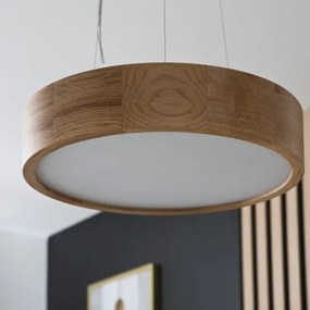 Luster na lanku OAK 2xE27/60W/230V dub ø 37 cm