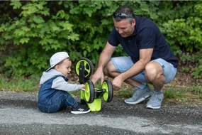 Funny Wheels - Odrážadlo 2v1 RIDER SUPER SPORT zelená/čierna