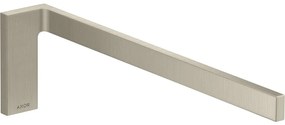 AXOR Universal Rectangular vešiak na uterák, dĺžka 380 mm, kartáčovaný nikel, 42626820