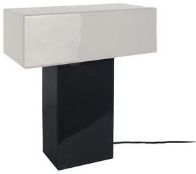 Čierna stolová lampa (výška 35 cm) Grato Recto – Leitmotiv