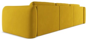 Žltá rohová pohovka (ľavý roh) Hoku – Makamii