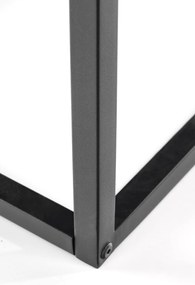 Čierny konferenčný stolík VENTUO LINEAR