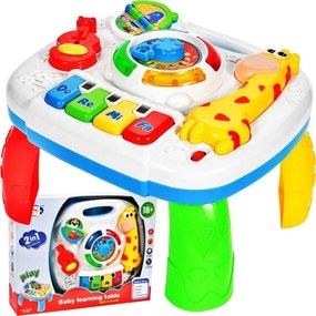 MalPlay 105737 vzdelávací stôl interaktívny hudobný panel