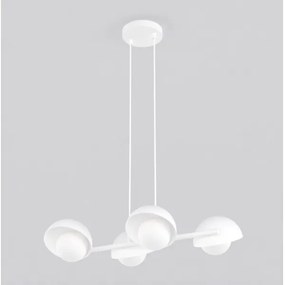 Luster na lanku BOOM 4xG9/8W/230V biely