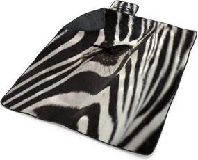 Sablio Plážová deka Detail zebra: 200x140 cm