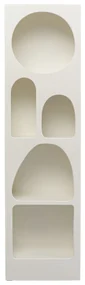 Paco polica biela 48x180 cm