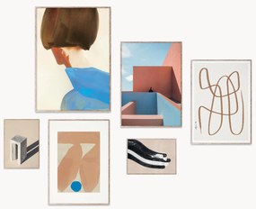 Súprava plagátov Artwall no. 19, 6 ks