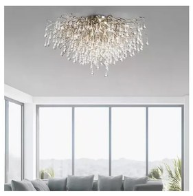 Paul Neuhaus 8092-55 - Prisadený luster ICICLE 14xG9/40W/230V priemer 100 cm chróm