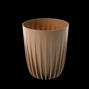 Kvetináč MIRA ECO WOOD 190 mm – prírodné drevo*9384