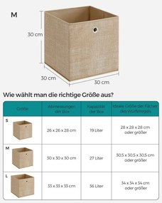 Set stohovateľných boxov RFB006K03 (6 ks)