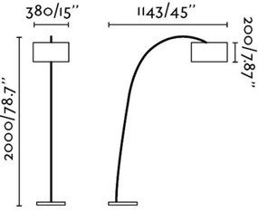 Faro 68462 - Stojacia lampa PAPUA 1xE27/60W/230V