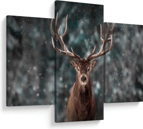 Obraz - Majestátnosť jeleňa (90x60 cm)