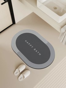 Bezdoteku Kremelinová predložka do kúpeľne HB čierna 120x50