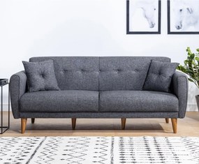 Sconto Pohovka ARIA tmavosivá