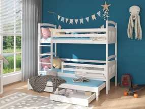 Poschodová detská posteľ 180x80 cm. Akcia -20%. Vlastná spoľahlivá doprava až k Vám domov. 1052264