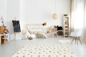 Koberec Tanami Kids C7217A krémový / medený