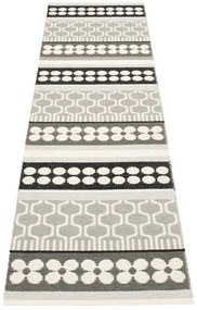 Sivo-krémový vnútorný a vonkajší behúň 70x270 cm Asta Warm Grey – Pappelina