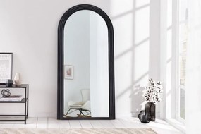 Nástenné zrkadlo Art Deco 160cm čierne