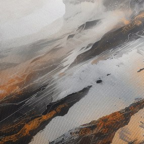 Obraz - Maľba horskej krajiny (70x50 cm)
