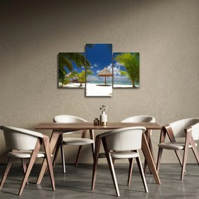 Obraz - Pláž s bielym pieskom (90x60 cm)
