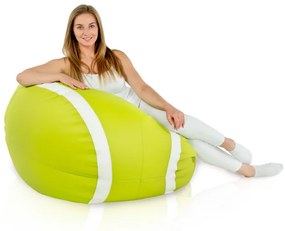 Sedací vak tenis ekokoža