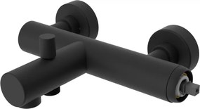 Sapho Sapho, ULTRAMIX telo nástennej vaňovej batérie, čierná mat, UT010B-1