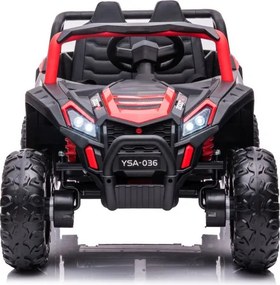 LEAN CARS YSA036 Červené auto na batérie 4x4