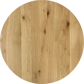 DUBLINO OAK PREMIUM 40 MM - MASÍVNA STOLOVÁ DOSKA 120 x 80 cm