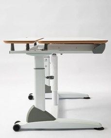 AMADEUS -  AMADEUS Detský rastúci stôl ROLAND V biely