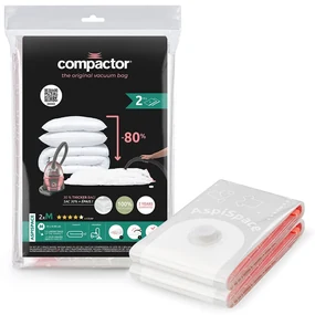 Compactor 2-dielna sada vákuových úložných vriec Bag Aspispace M, 55 x 90 cm, M