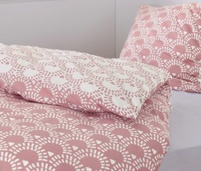 Džersejová posteľná bielizeň, ružová, štandardná veľkosť