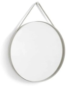 HAY Zrkadlo Strap Mirror 70cm, light grey